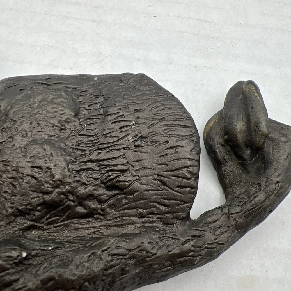Vintage Cast Metal Monkey Wall Hook Hanger Jungle Decor‎